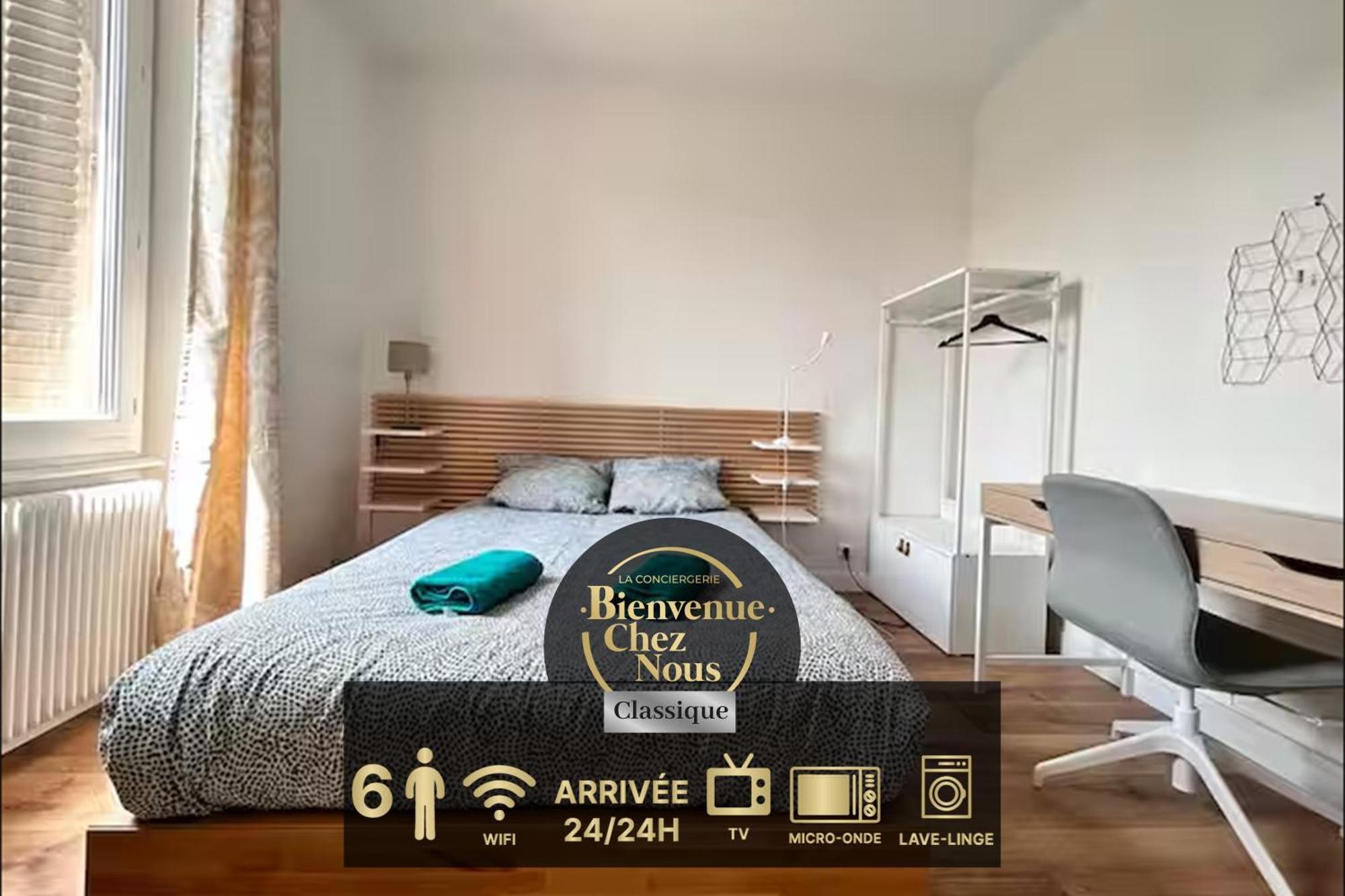 Appartement Spacieux T4 Avec Grande Cuisine Pradelle Rdv Clermont-Ferrand
